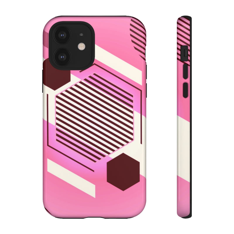 Hexagon Geometric iPhone Tough Cases