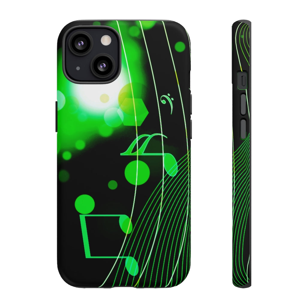Lost Notes Music iPhone Tough Cases
