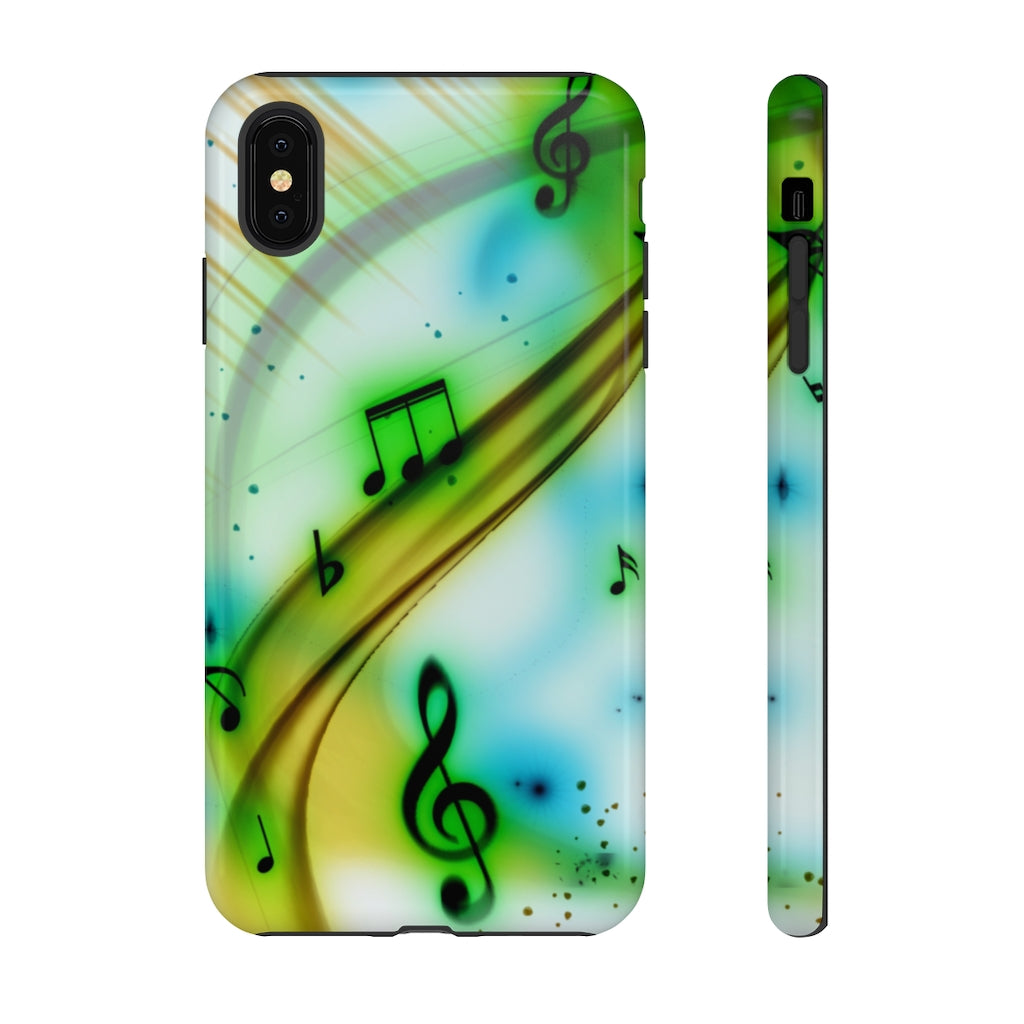 Mystic Swirl Music iPhone Tough Cases