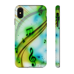 Mystic Swirl Music iPhone Tough Cases