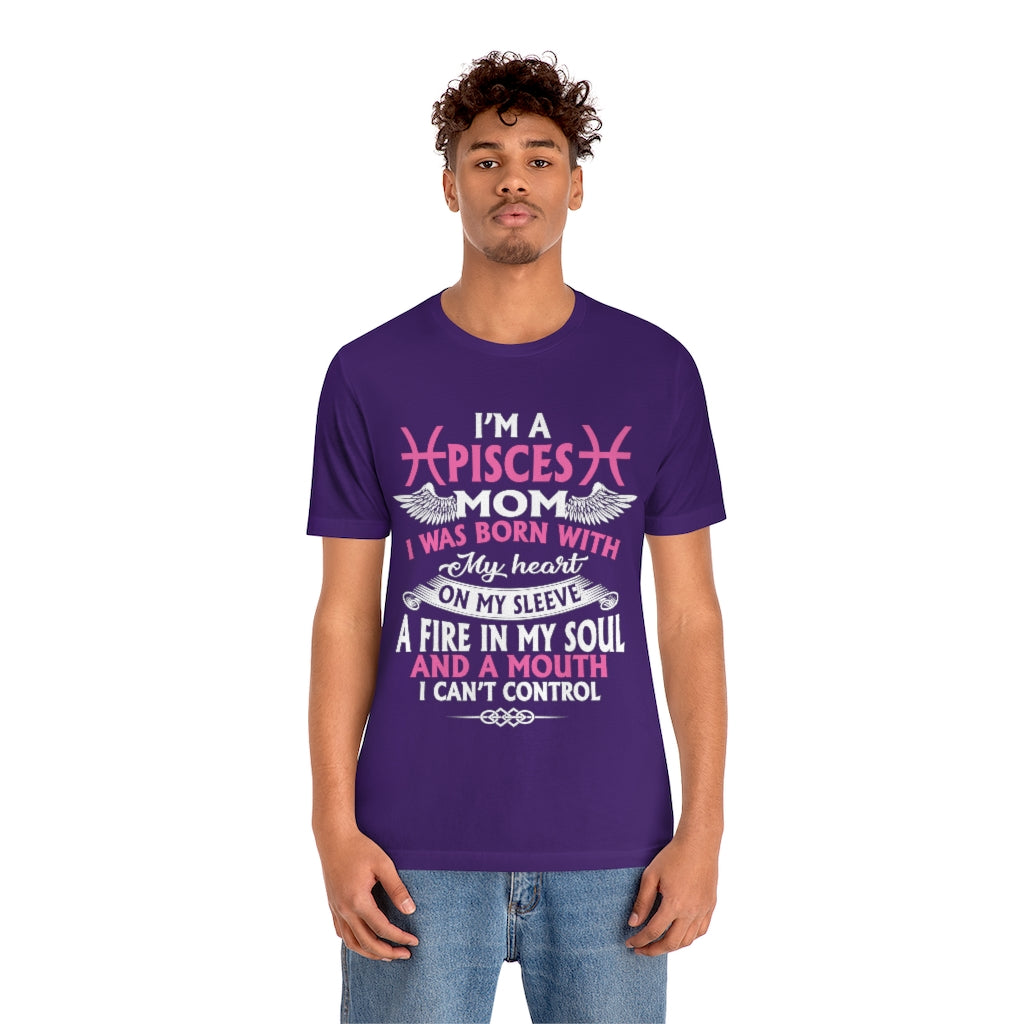 Pisces Unisex Jersey Short Sleeve Tee