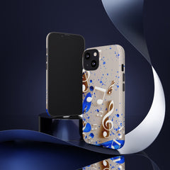 Splash Of Music iPhone Tough Cases