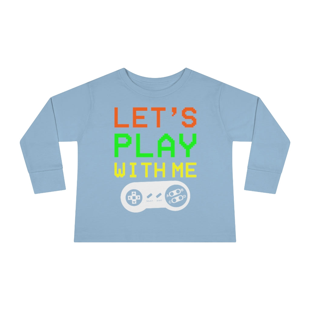 Let's Play Toddler Long Sleeve Tee