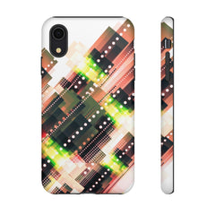 Ribbon Geometric iPhone Tough Cases