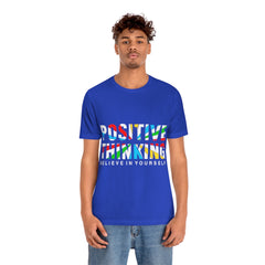 Positive Thinking Unisex Jersey Short Sleeve Tee