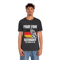 Pray For Germany Unisex Jersey Short Sleeve Tee