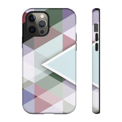 Plaid Geometric iPhone Tough Cases