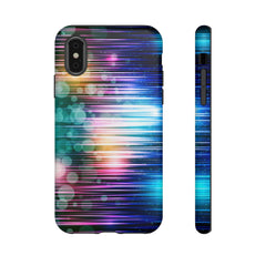 Warp Speed Geometric iPhone Tough Cases