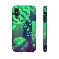 Zigzag Geometric iPhone Tough Cases