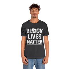 Black Lives Matter Unisex Jersey Short Sleeve Tee