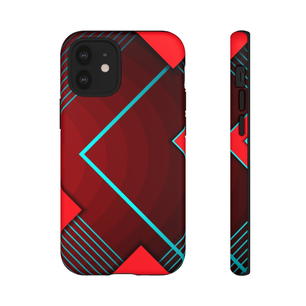 Chopped Geometric iPhone Tough Cases