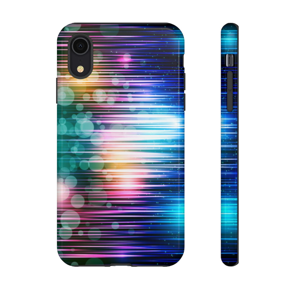 Warp Speed Geometric iPhone Tough Cases