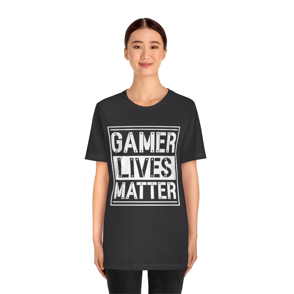 Gamer Lives Matter Unisex Jersey Short Sleeve Tee