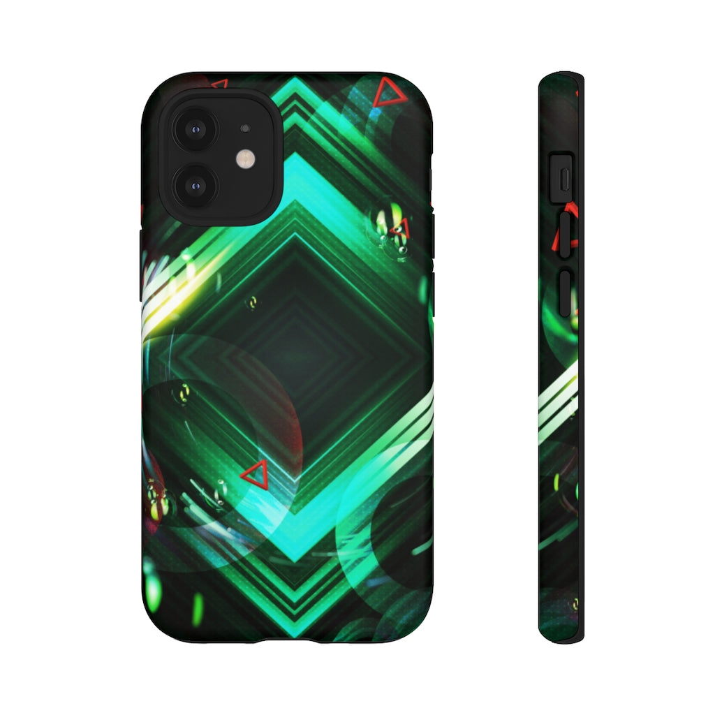 Abstract Geometric iPhone Tough Cases
