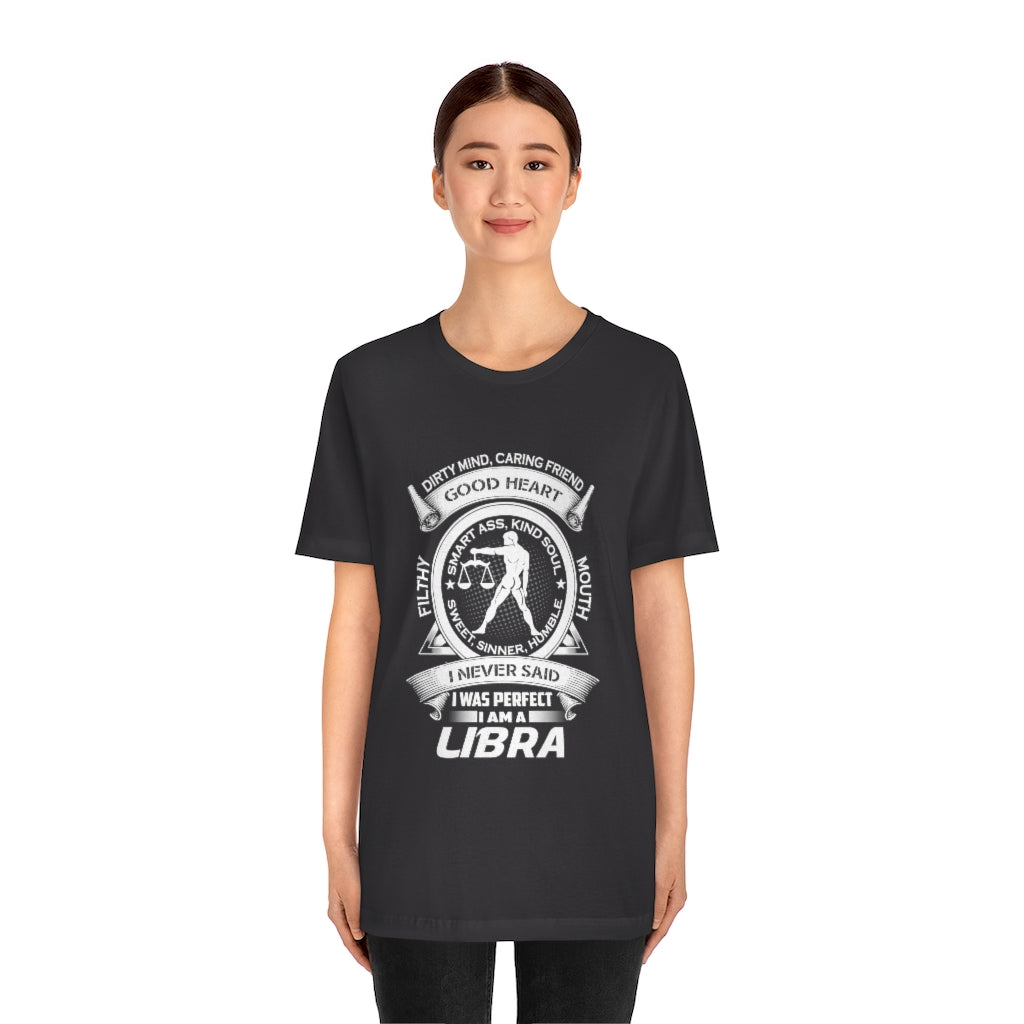 Libra Unisex Jersey Short Sleeve Tee