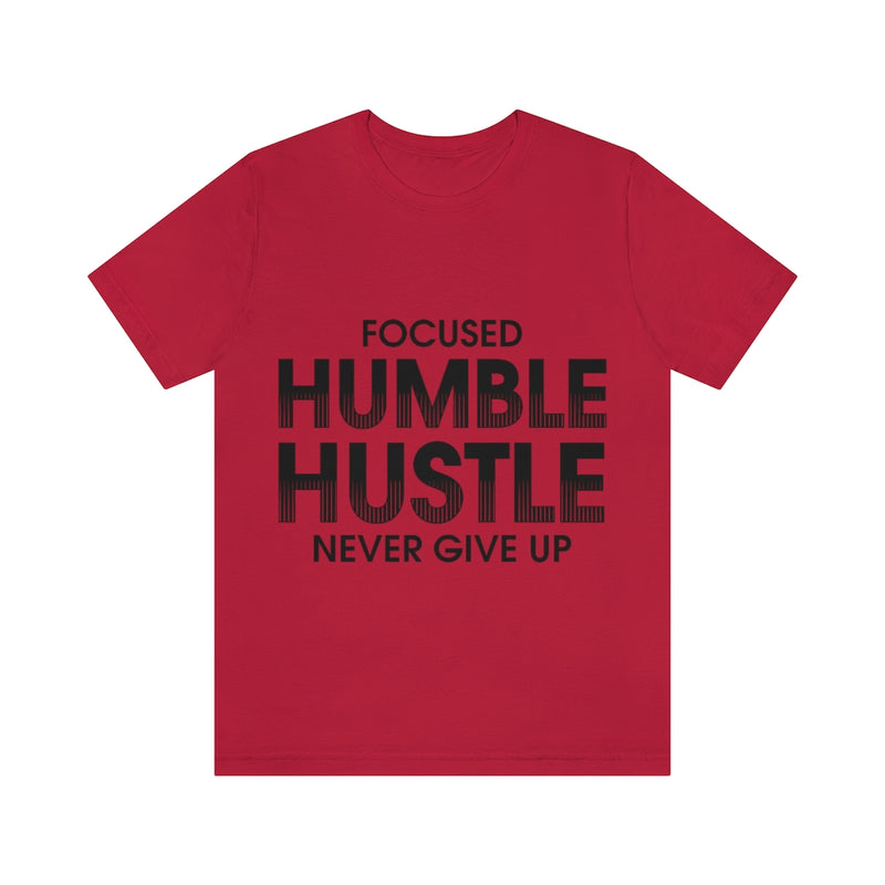 Focused Hustle Unisex Jersey Short Sleeve Tee