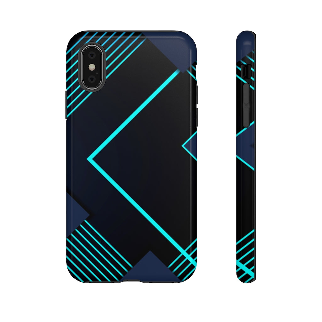 Chopped Geometric iPhone Tough Cases