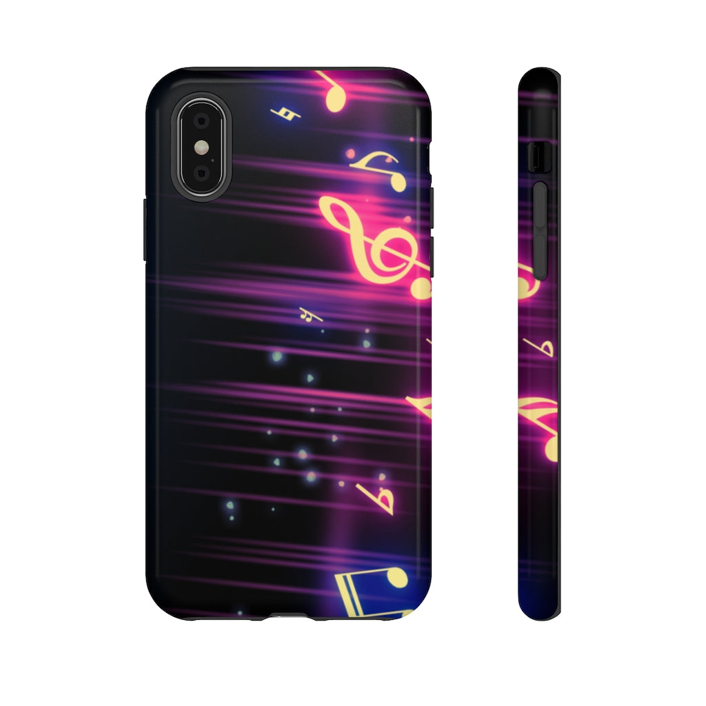Glitch Music iPhone Tough Cases