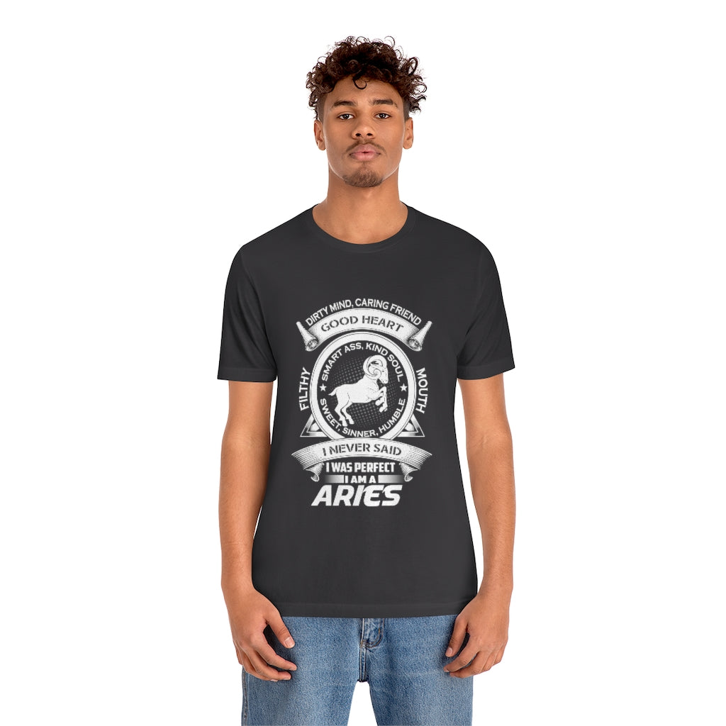 Aries Unisex Jersey Short Sleeve Tee