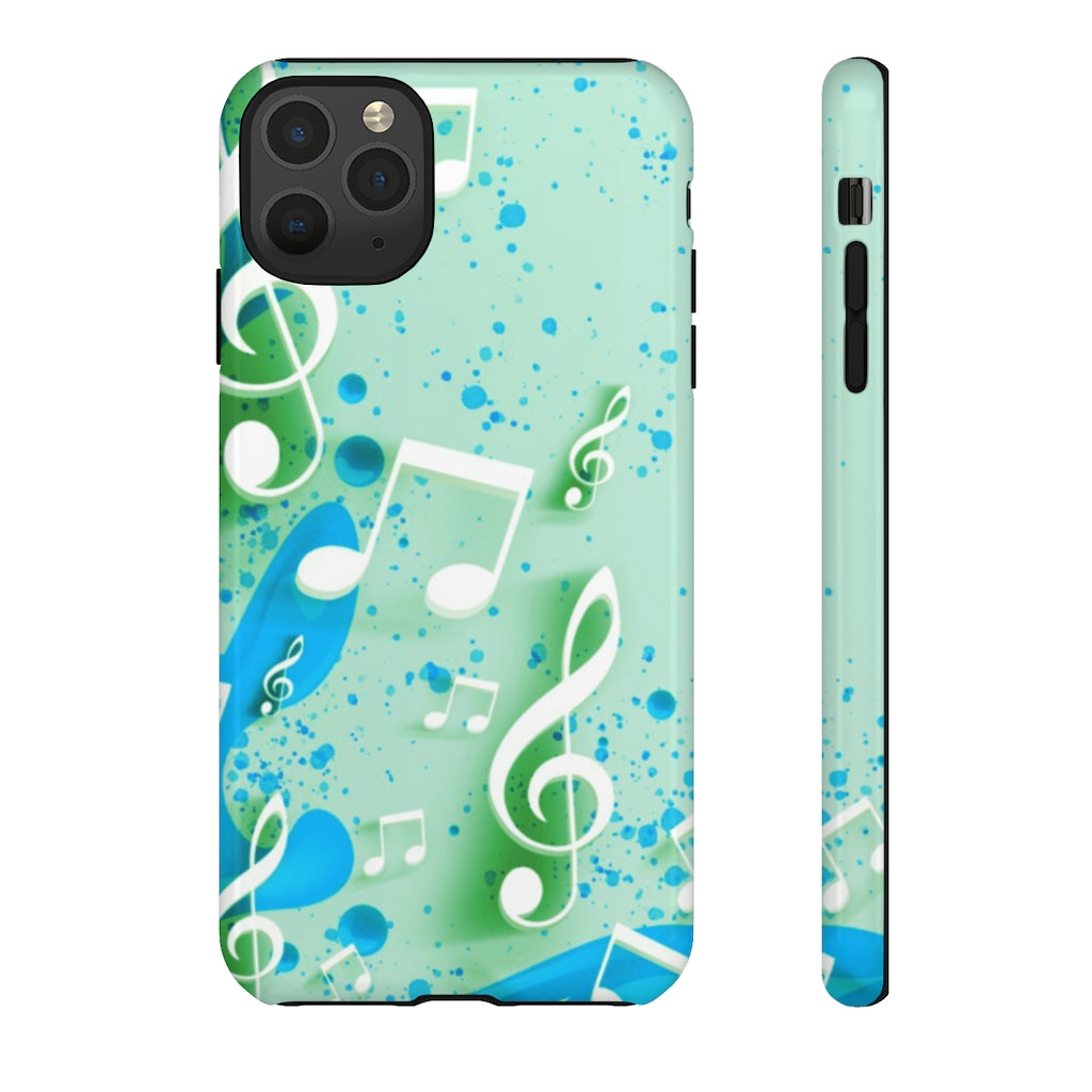 Splash Of Music iPhone Tough Cases