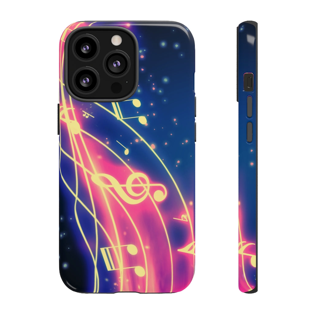 Wave Of Music iPhone Tough Cases