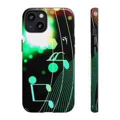 Lost Notes Music iPhone Tough Cases