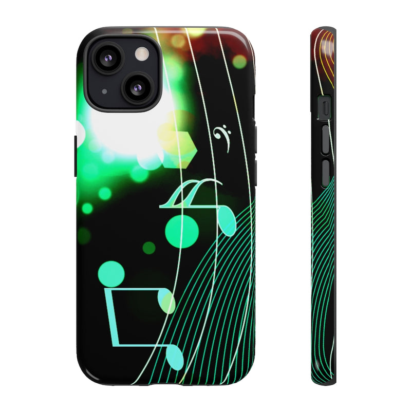 Lost Notes Music iPhone Tough Cases