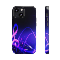 Floating Notes Music iPhone Tough Cases