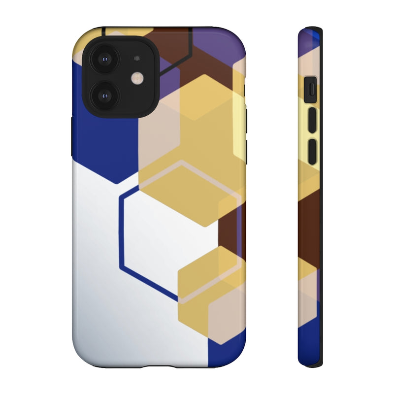 Hexagon Geometric iPhone Tough Cases