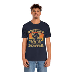 Pittbull Lives Matter Unisex Jersey Short Sleeve Tee