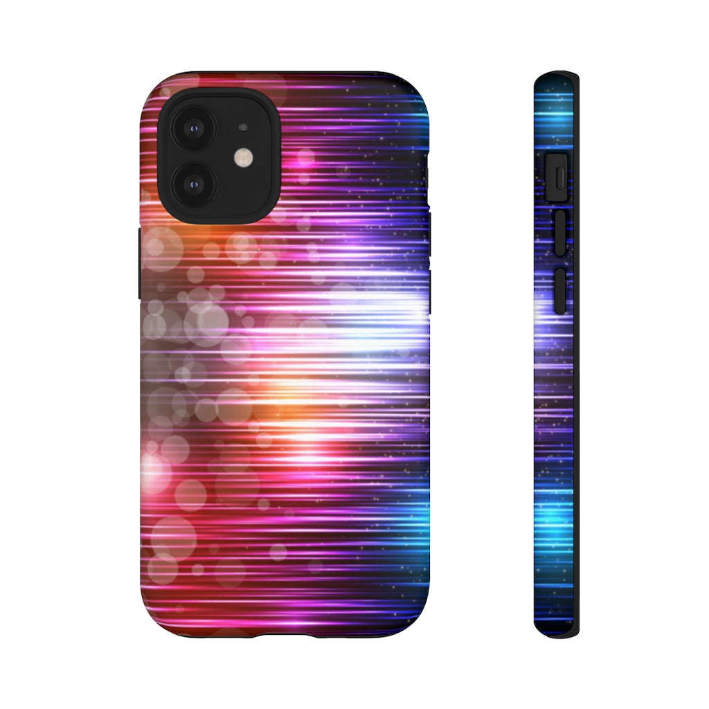 Warp Speed Geometric iPhone Tough Cases