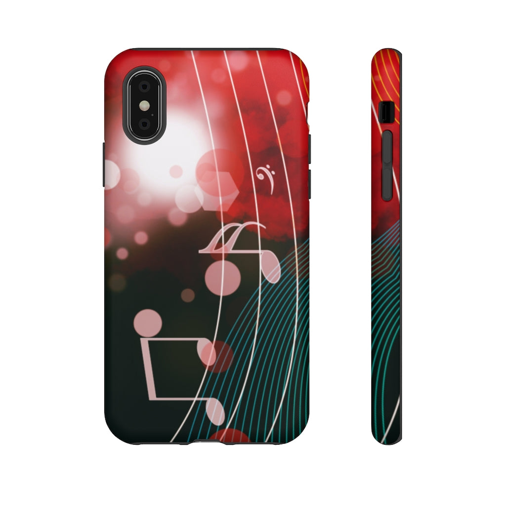 Lost Notes Music iPhone Tough Cases