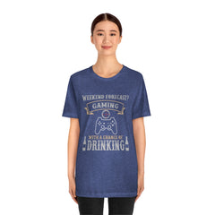 Weekend Forecast Unisex Jersey Short Sleeve Tee