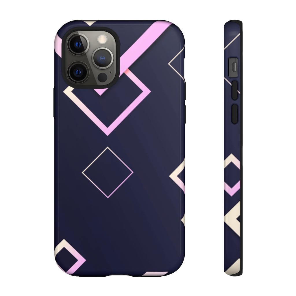 Boxed Geometric iPhone Tough Cases