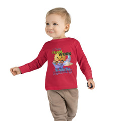 Team Work Toddler Long Sleeve Tee