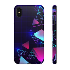 Retro Geometric iPhone Tough Cases