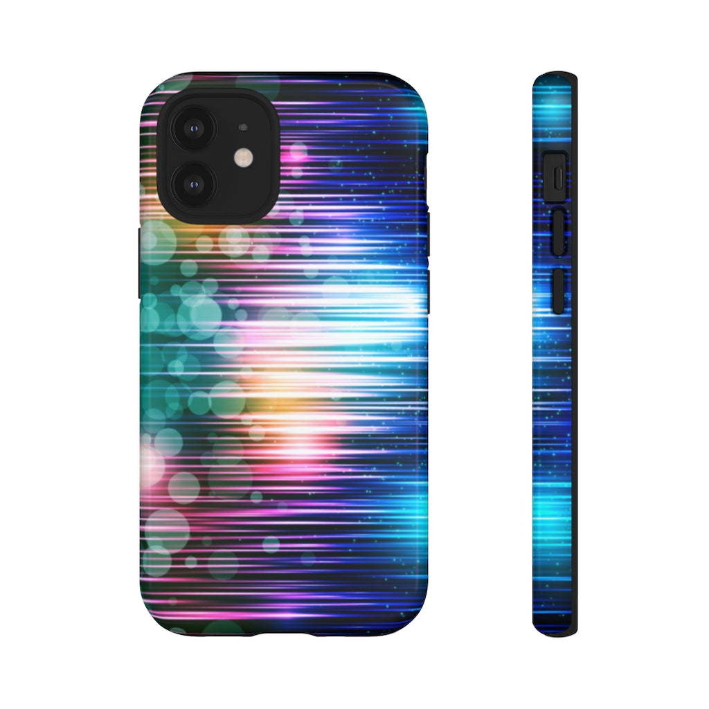 Warp Speed Geometric iPhone Tough Cases