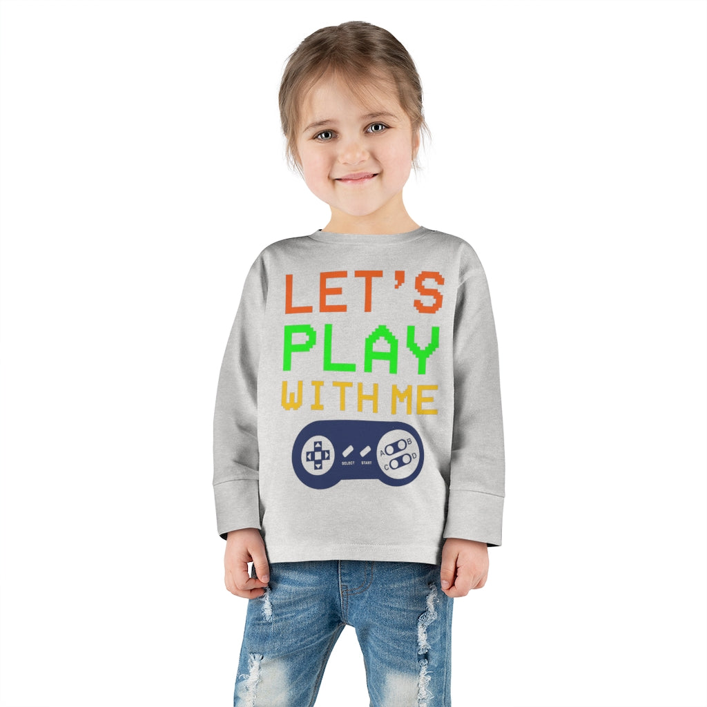 Let's Play Toddler Long Sleeve Tee