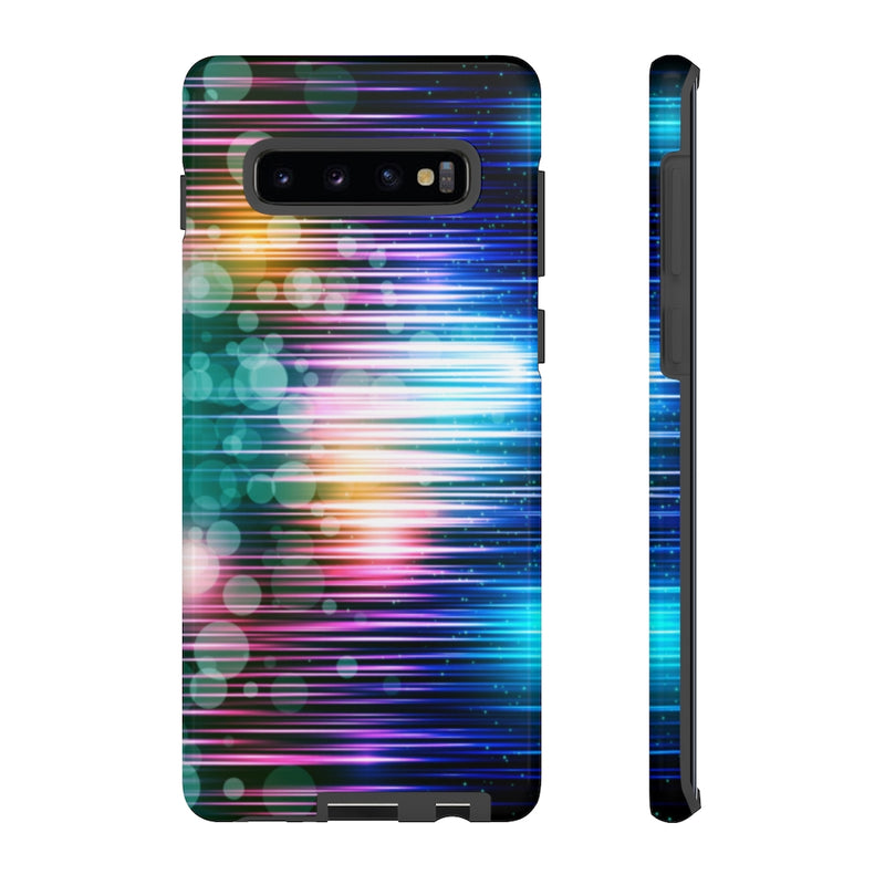 Warp Speed Geometric Samsung Galaxy Tough Cases