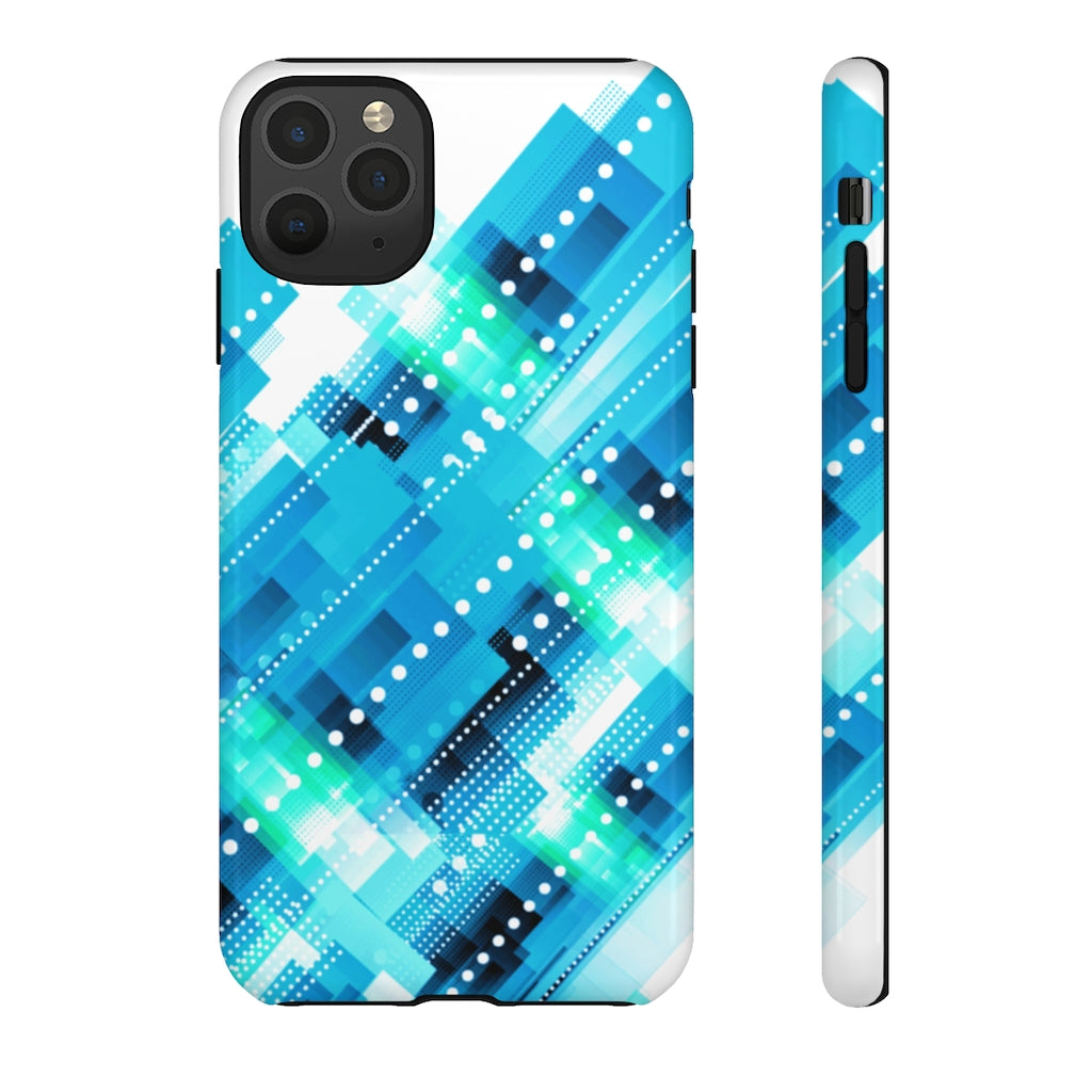 Ribbon Geometric iPhone Tough Cases