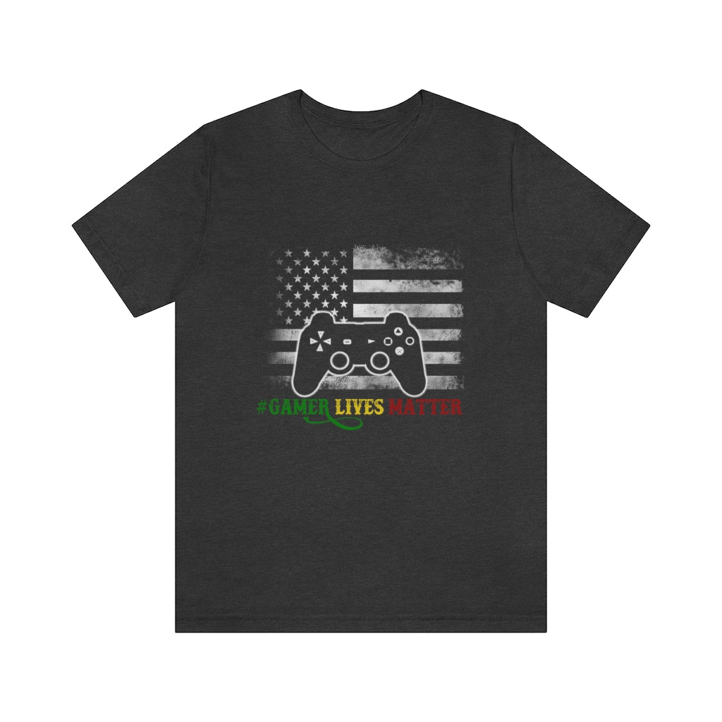 Gamer Lives Matter Unisex Jersey Short Sleeve Tee