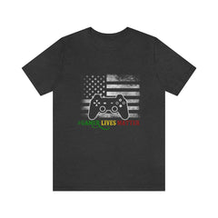 Gamer Lives Matter Unisex Jersey Short Sleeve Tee