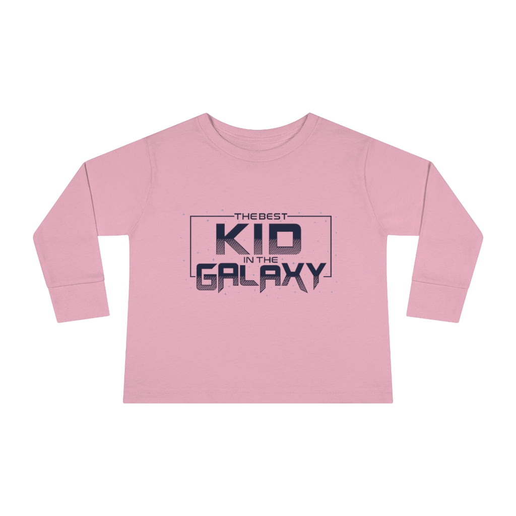 Best In The Galaxy Toddler Long Sleeve Tee