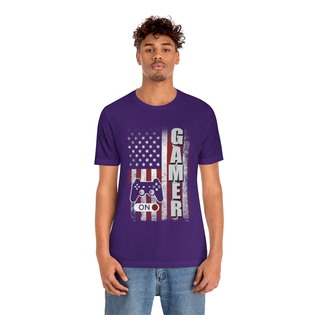 Gamer On Unisex Jersey Short Sleeve Tee