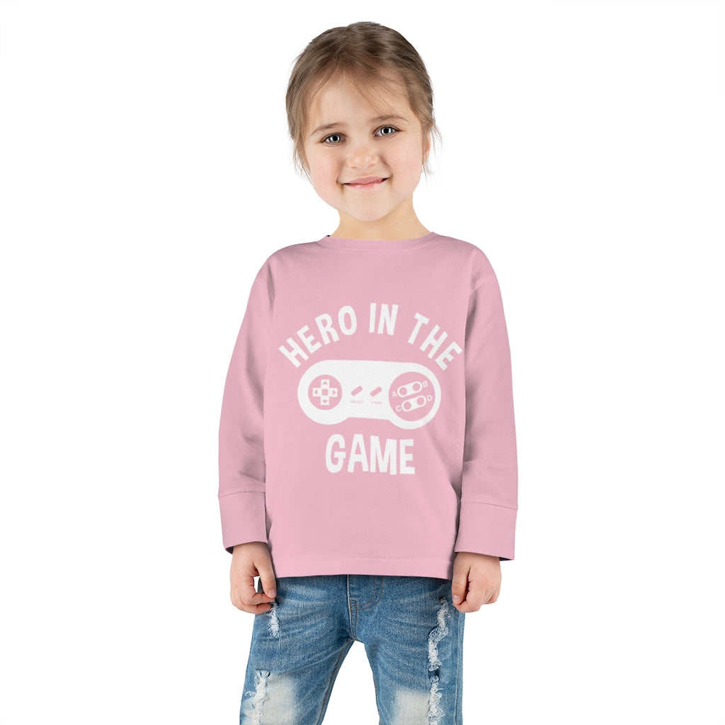 Game Hero Toddler Long Sleeve Tee