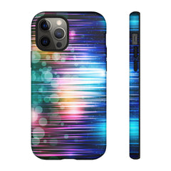 Warp Speed Geometric iPhone Tough Cases