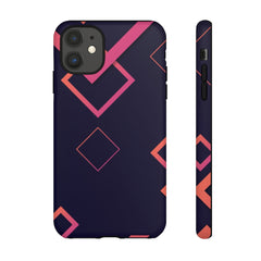 Boxed Geometric iPhone Tough Cases