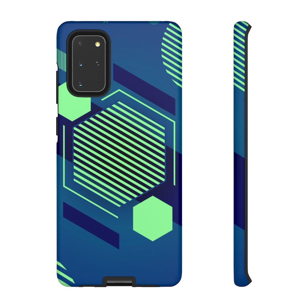 Hexagon Geometric Samsung Galaxy Tough Cases