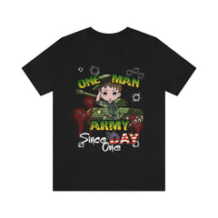One Man Army Unisex Jersey Short Sleeve Tee