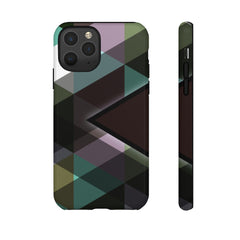 Plaid Geometric iPhone Tough Cases